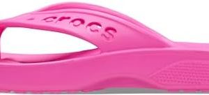 Crocs Via Flip Sandals | Unisex Adult Footwear | Comfortable & Lightweight | Perfect for Beach & Everyday Use | Versatil